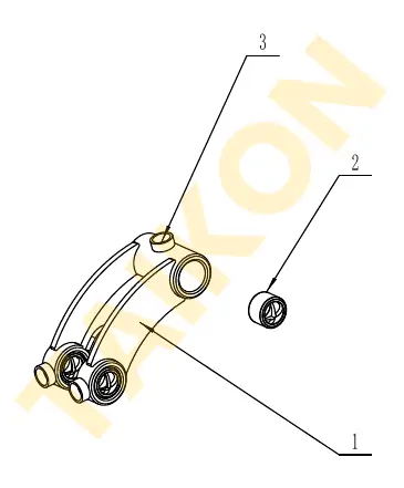 Bucket linkage — TAIKON C10