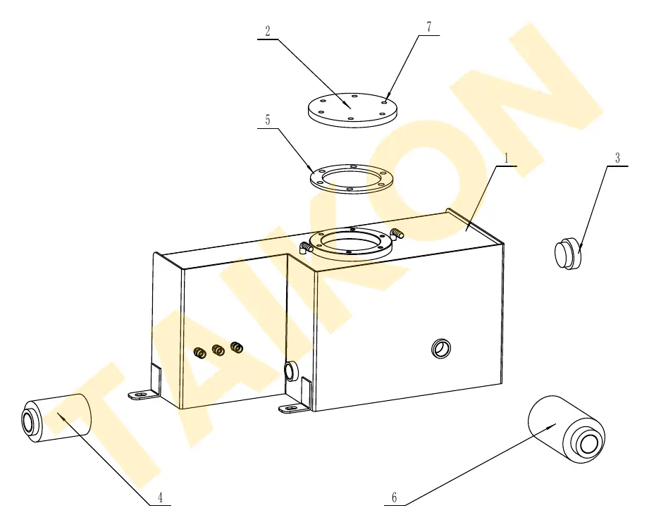 Hydraulic tank — TAIKON C12