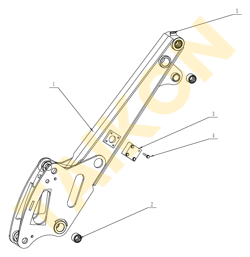 Arm (dipper) — TAIKON C12