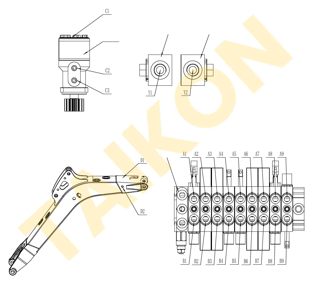 Hoses: shut-off valves — TAIKON C12