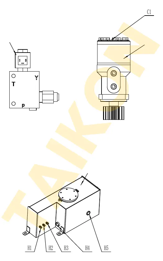 Hoses: pilot supply valve — TAIKON C12