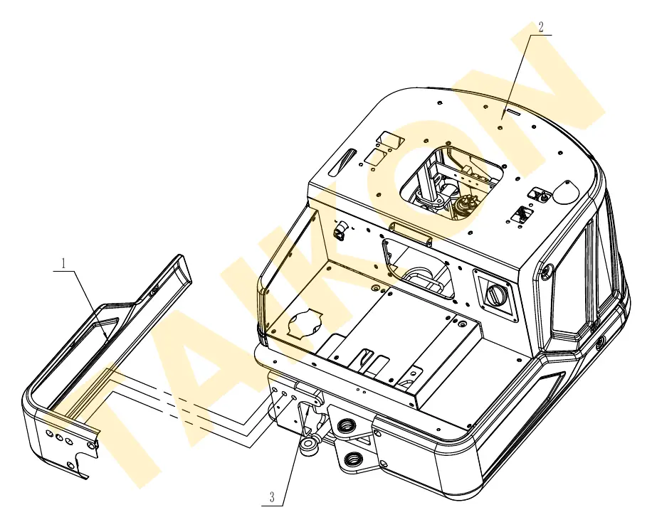 Right side skirt — TAIKON KT16 Pro