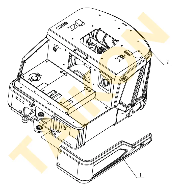 Left side skirt — TAIKON KT16 Pro