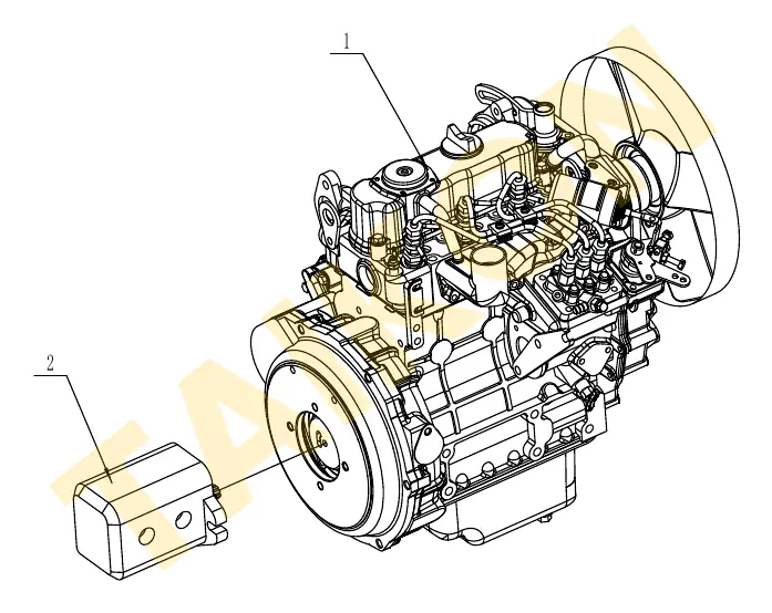 Hydraulic pump — TAIKON KT16 Pro