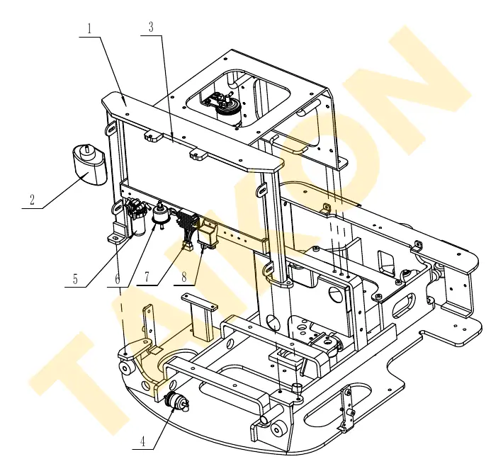Cover frame – overview — TAIKON KT16 Pro