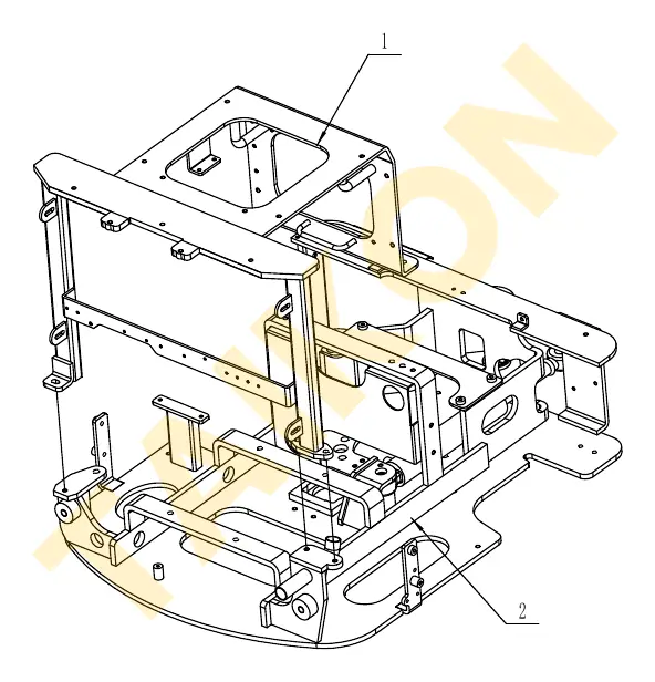 Cover frame — TAIKON KT16 Pro