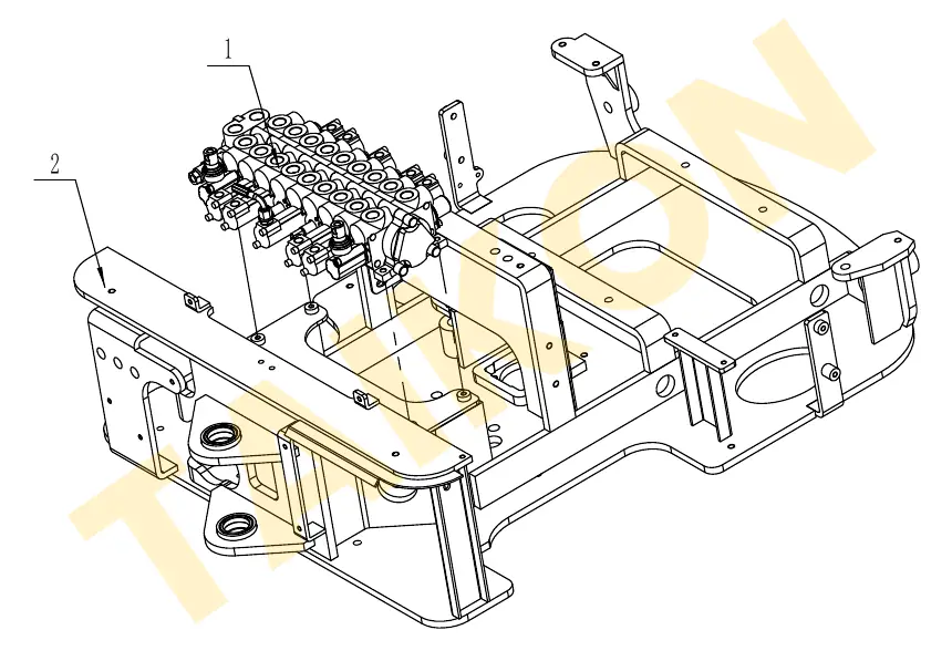 Main control valve — TAIKON KT16 Pro