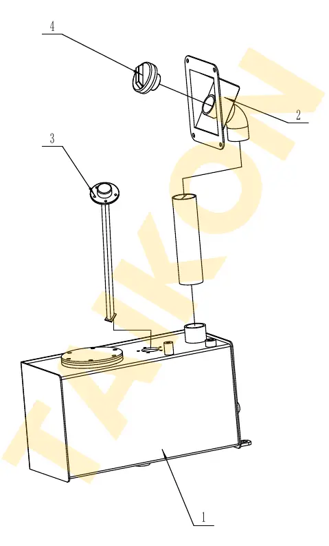 Fuel lines — TAIKON KT16 Pro
