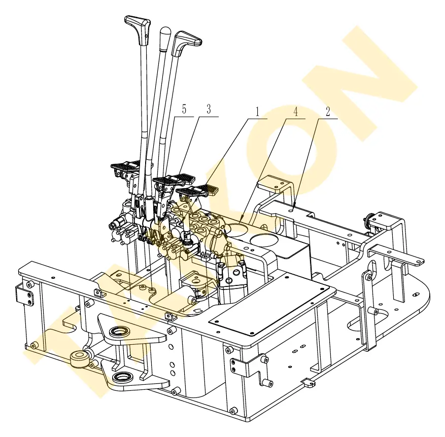 Main control valve – mounting — TAIKON KT18 Pro (D902)