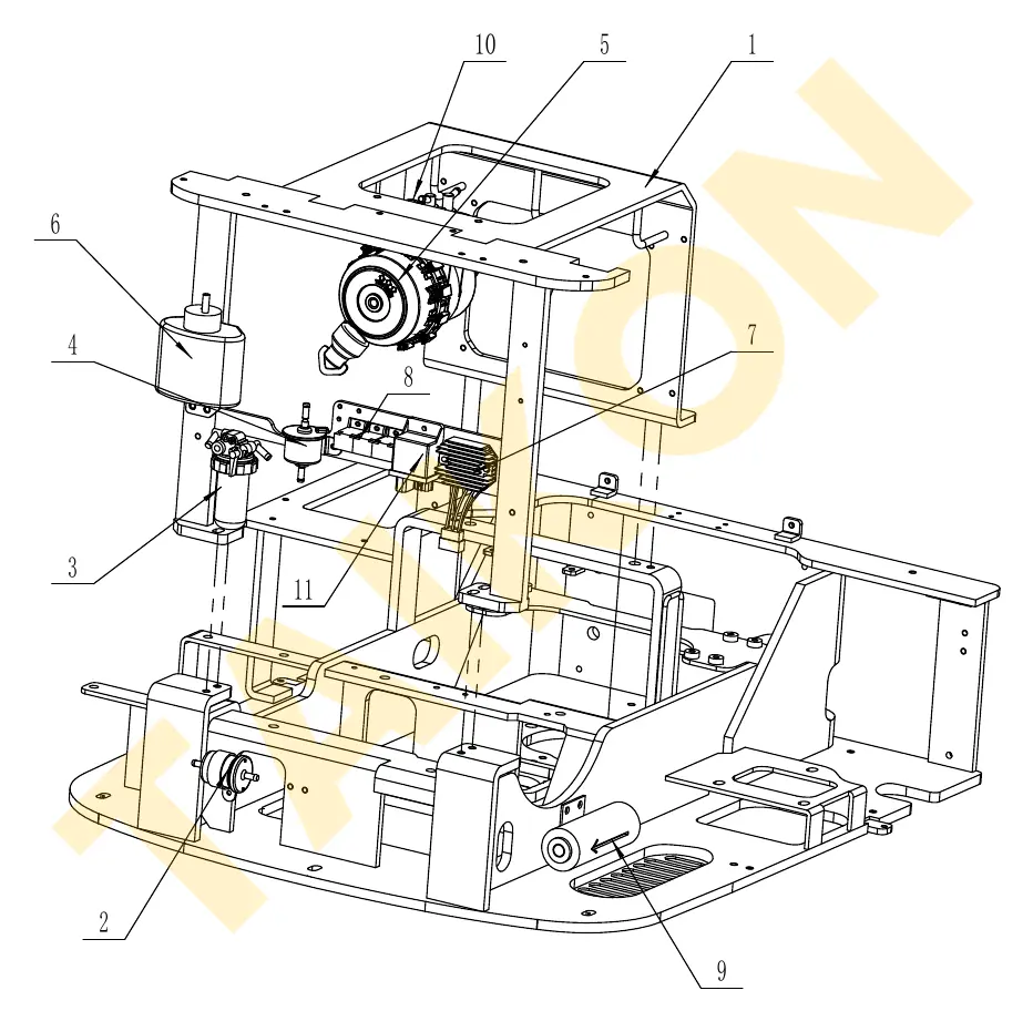 Cover frame – overview — TAIKON KT18 Pro (D902)