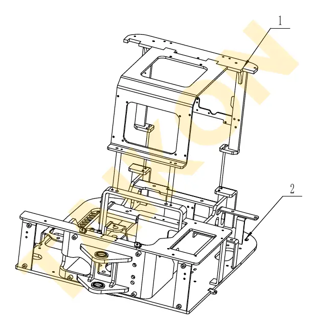 Cover frame — TAIKON KT18 Pro (D902)