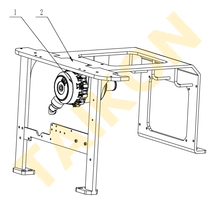 Air filter – installation (1) — TAIKON KT18 Pro (D902)