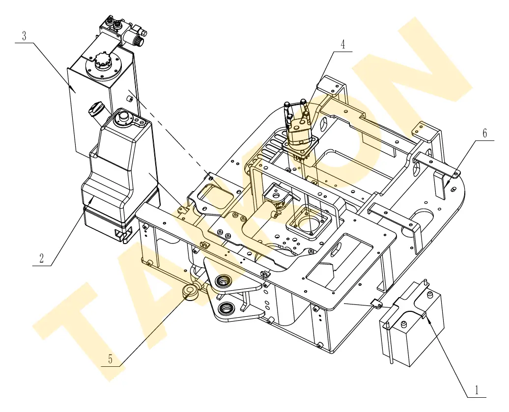 Hydraulic & fuel tanks – overview — TAIKON KT18 Pro (D902)