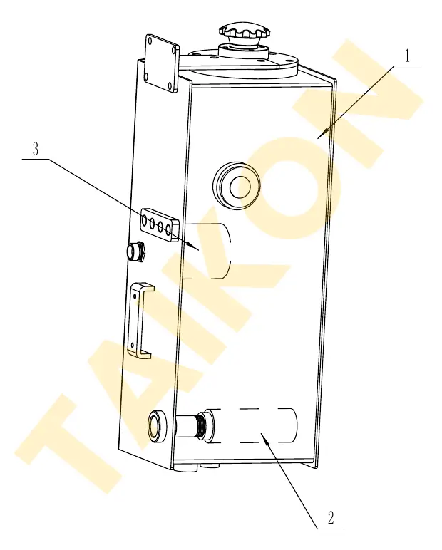 Hydraulic tank – filter elements — TAIKON KT18 Pro (D902)