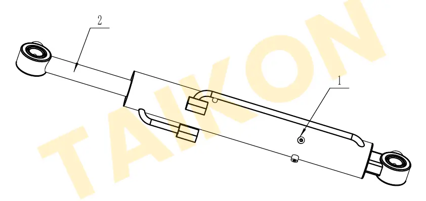 Boom cylinder — TAIKON KT18 Pro (D902)