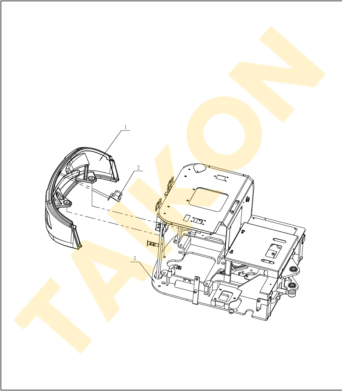 Counterweight — TAIKON KT18 Pro (D722)