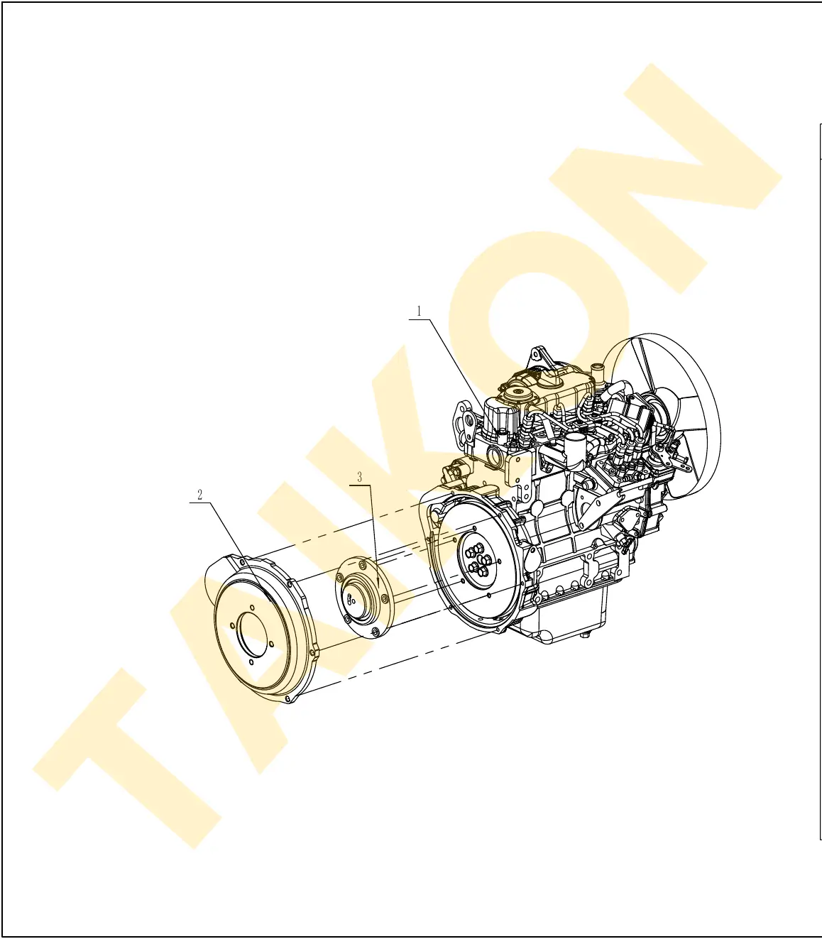 Pump coupling — TAIKON KT18 Pro (D722)