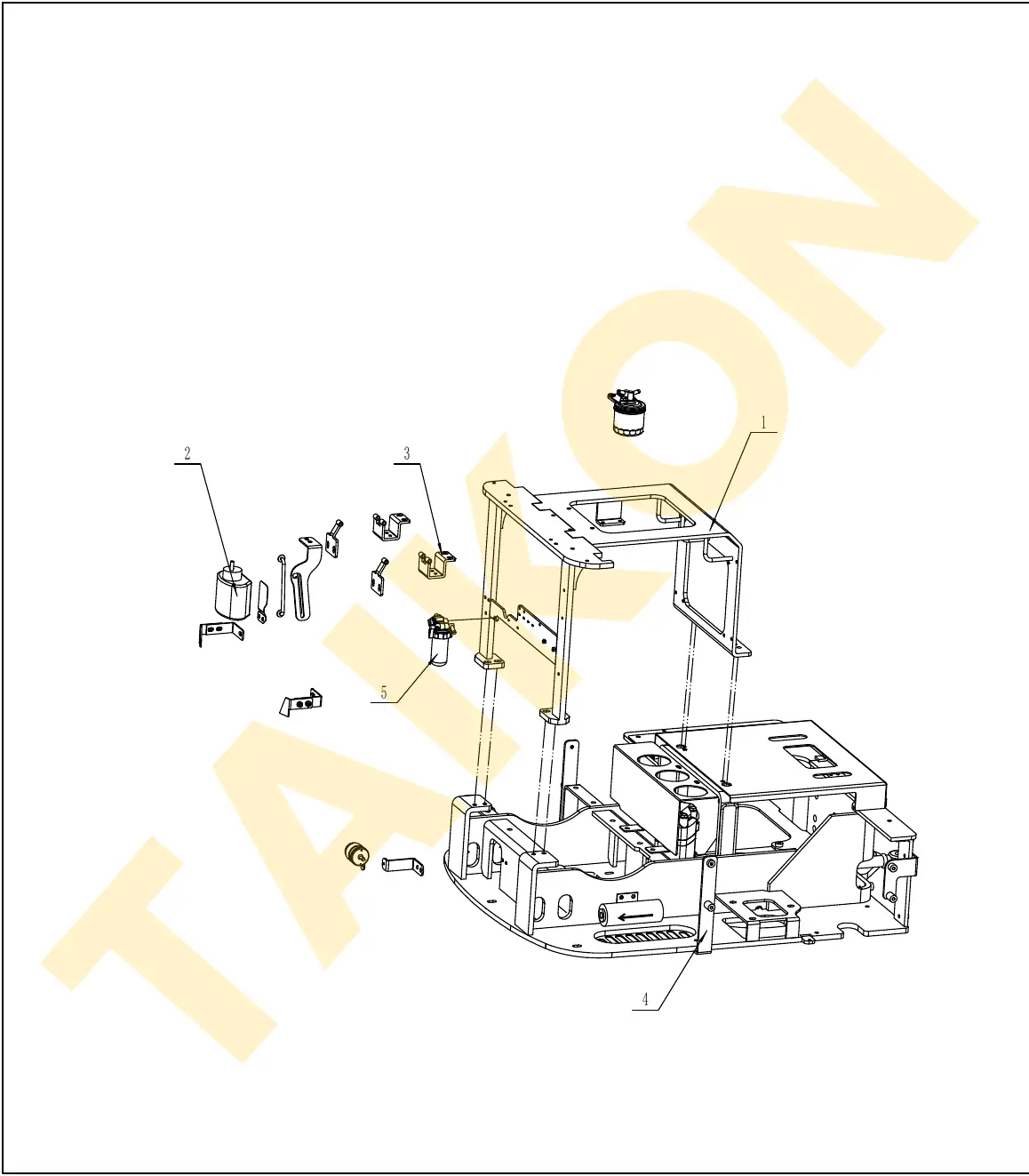 Cover frame – overview — TAIKON KT18 Pro (D722)