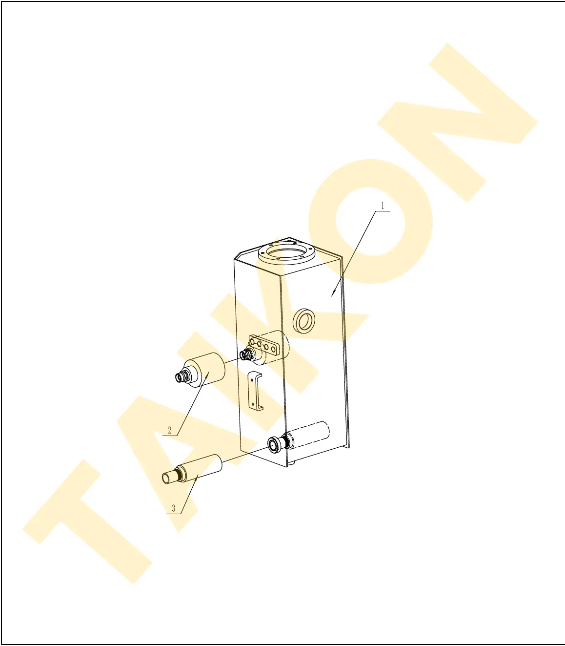 Hydraulic filter element — TAIKON KT18 Pro (D722)