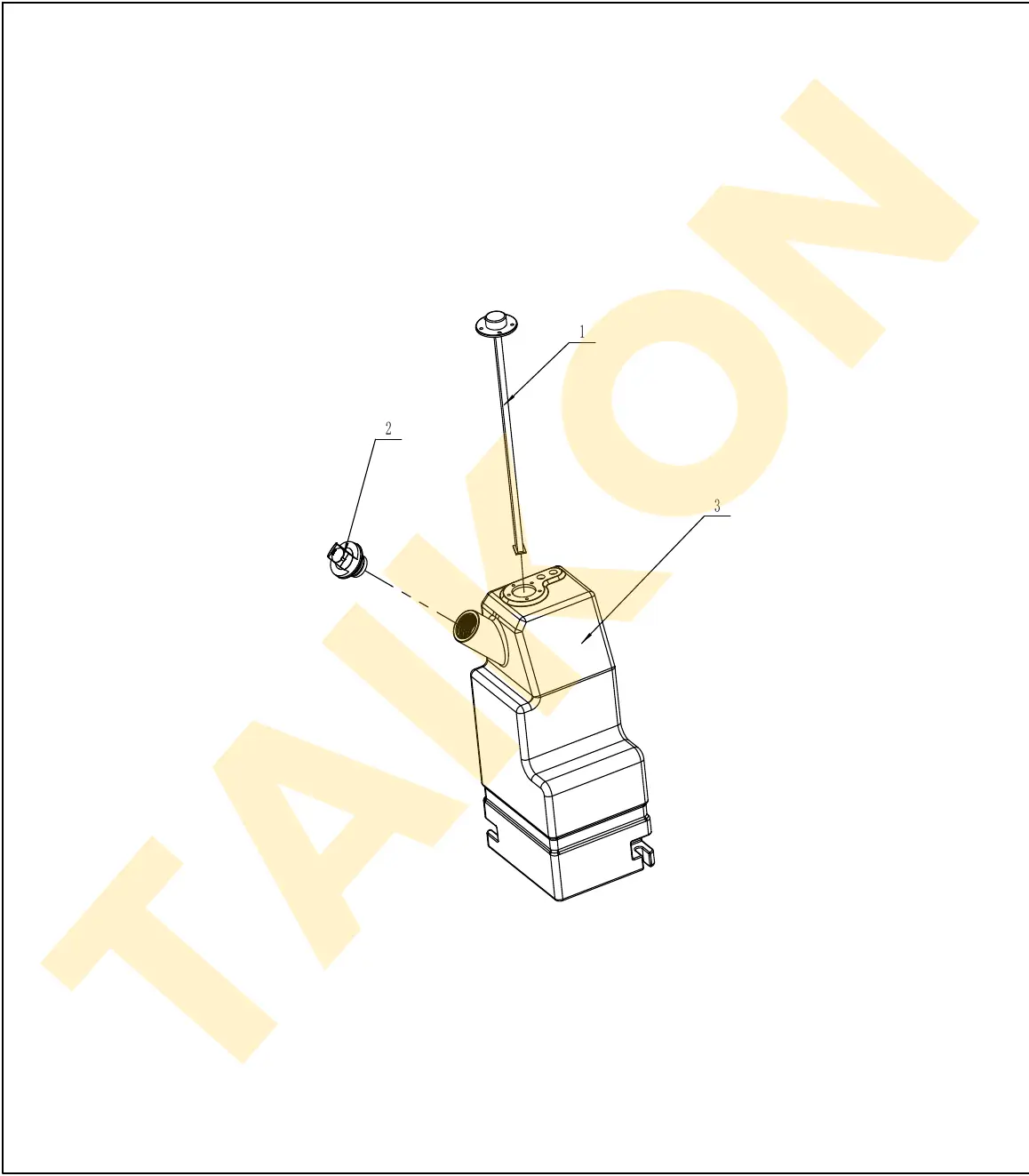 Fuel tank – overview — TAIKON KT18 Pro (D722)