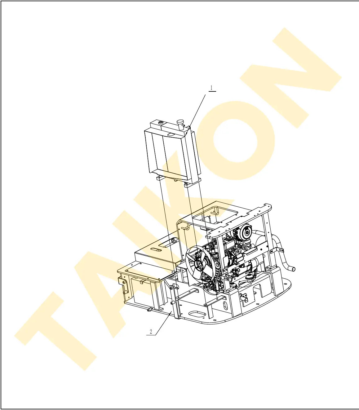 Radiator – installation — TAIKON KT18 Pro (D722)