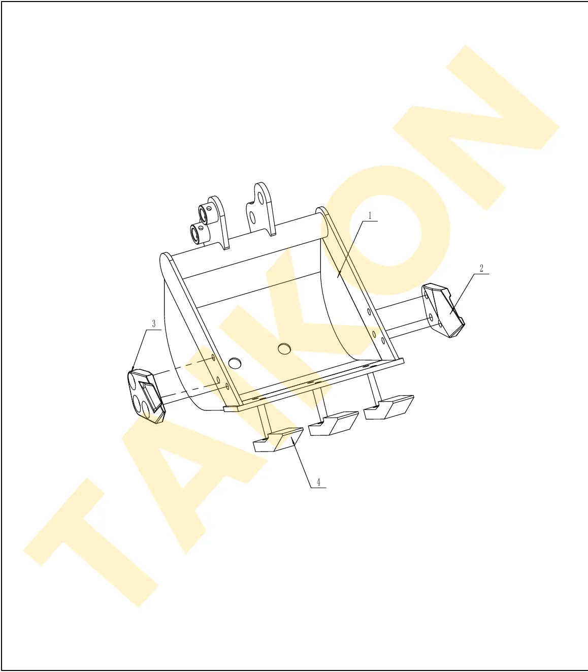 Bucket — TAIKON KT18 Pro (D722)