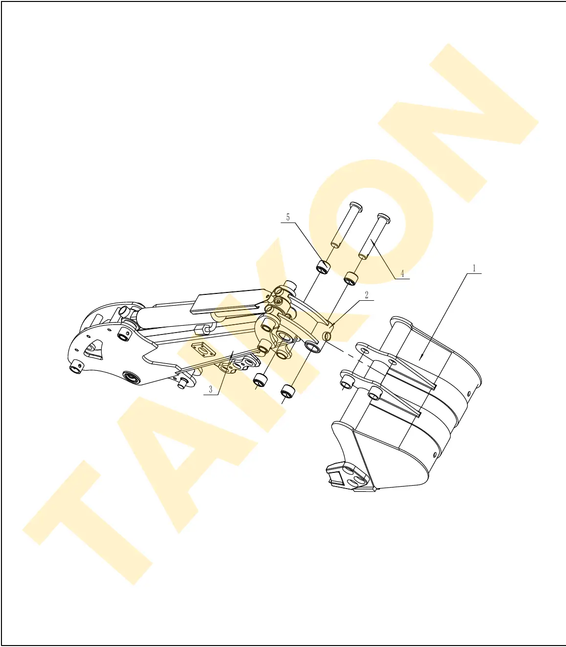 Bucket – installation — TAIKON KT18 Pro (D722)
