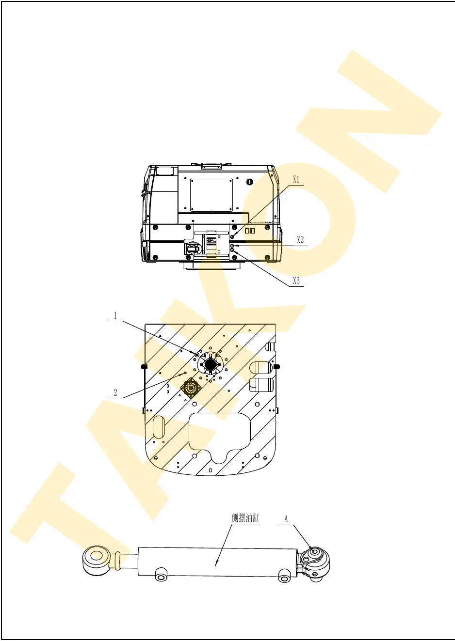 Grease lines — TAIKON KT18 Pro (D722)