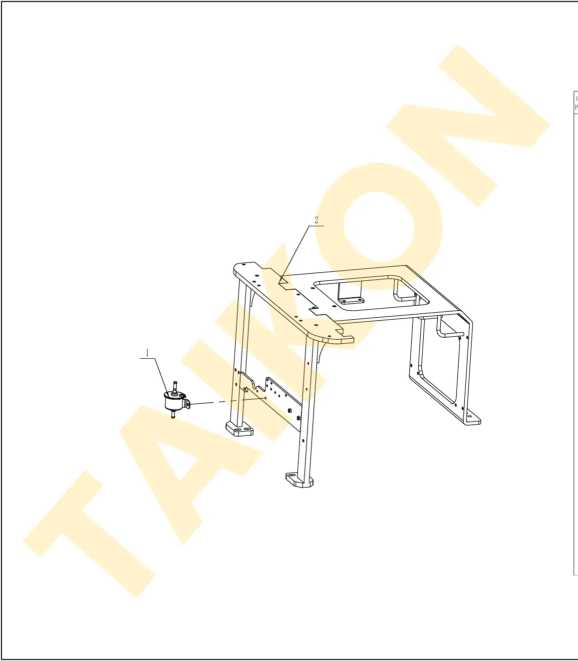 Electric fuel pump — TAIKON KT18 Pro (D722)