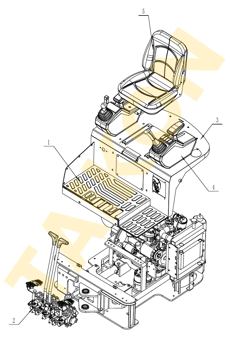 Operator console – overview — TAIKON LT16 Pro