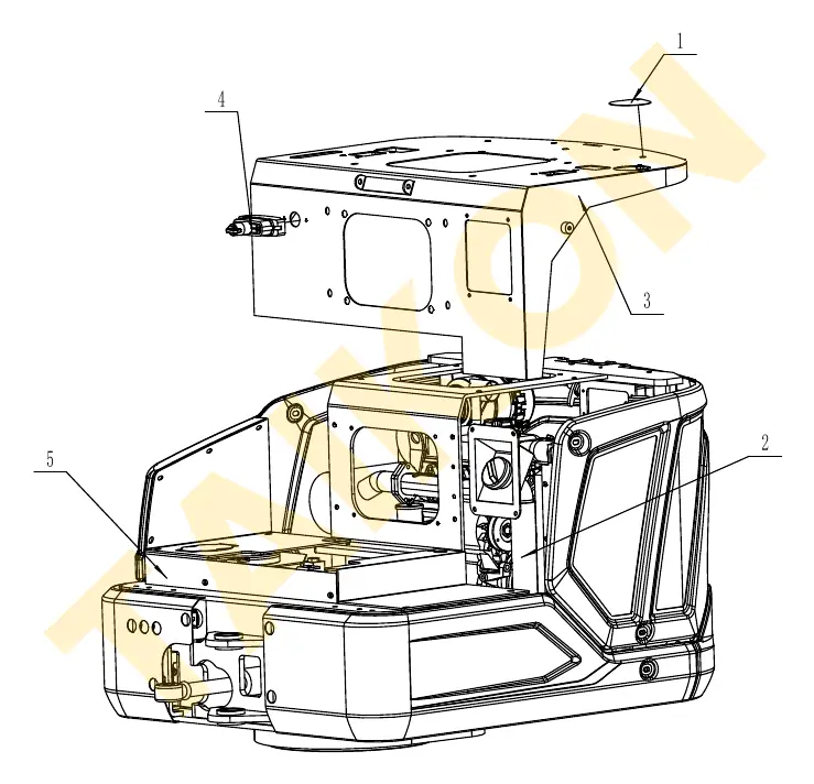 Middle seal — TAIKON LT16 Pro