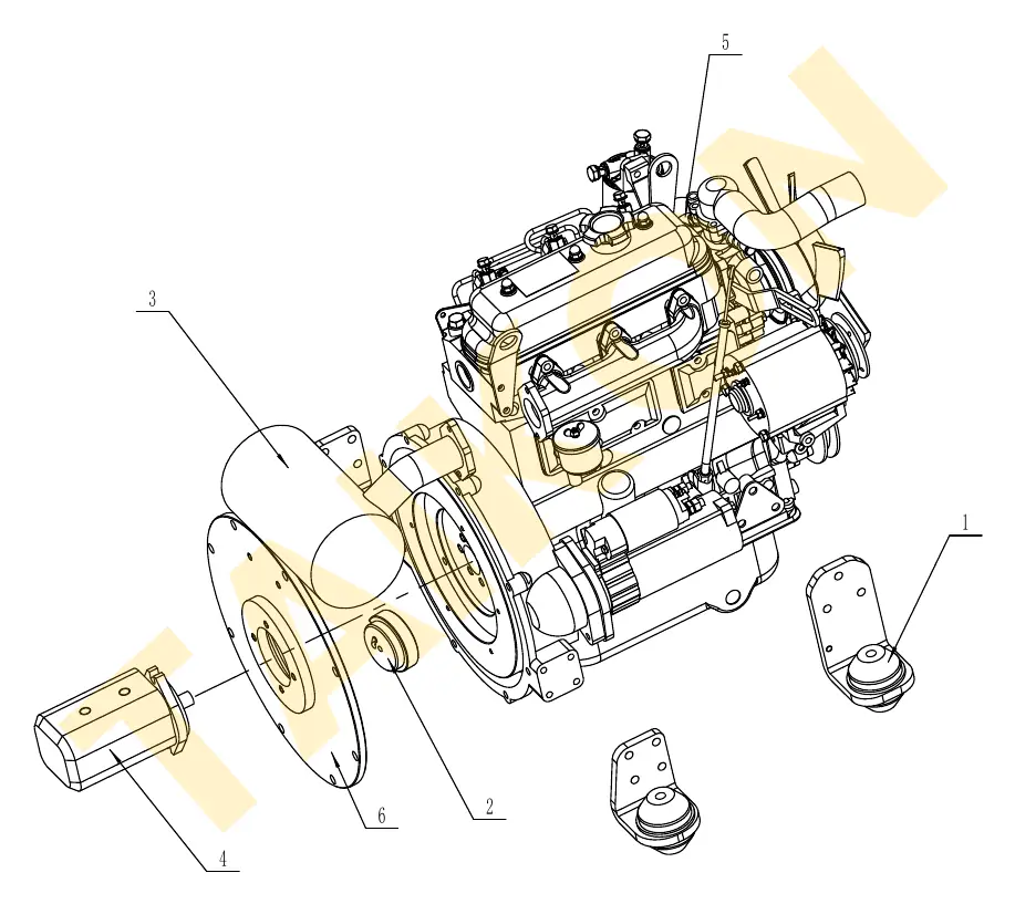 Engine – overview — TAIKON LT16 Pro