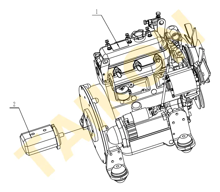 Hydraulic pump — TAIKON LT16 Pro