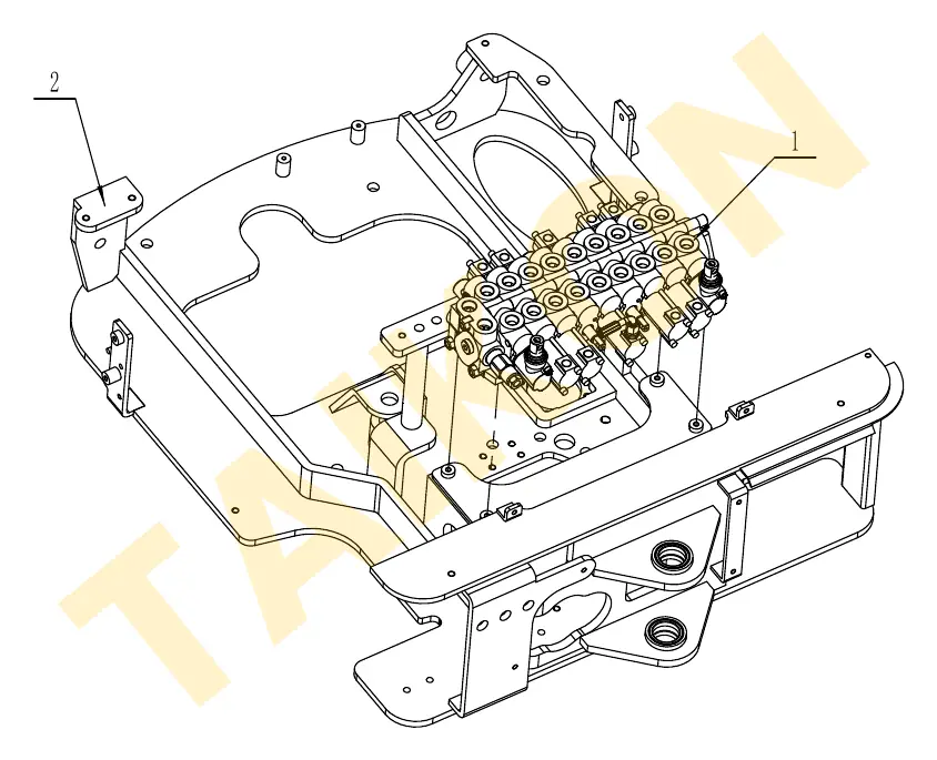 Main control valve — TAIKON LT16 Pro