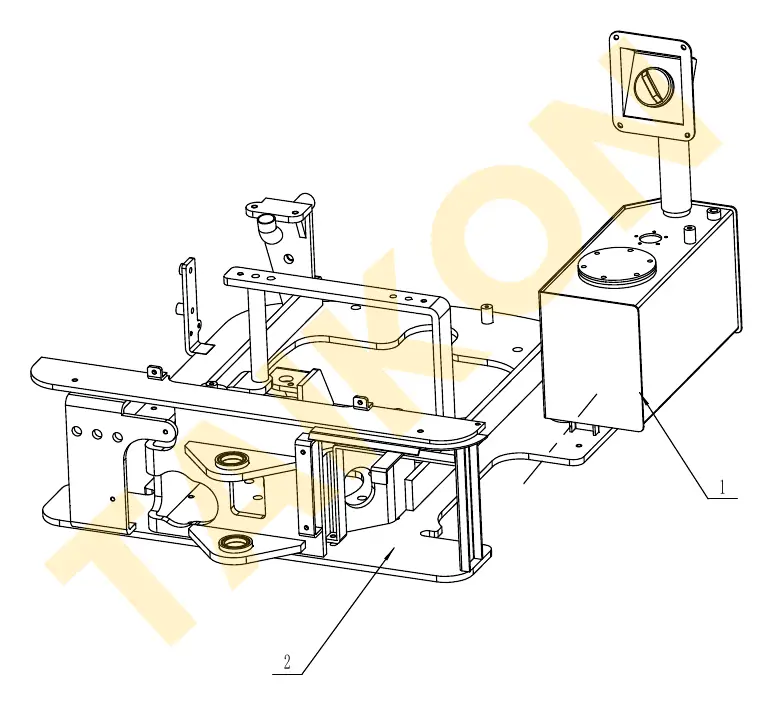Fuel tank – installation — TAIKON LT16 Pro