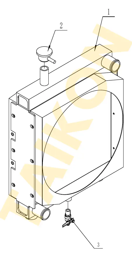 Radiator – installation — TAIKON LT16 Pro