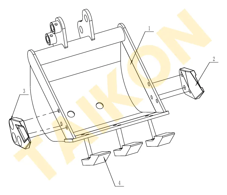 Bucket — TAIKON LT16 Pro
